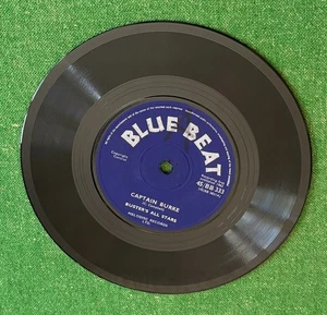 BUSTER'S ALL STARS CAPTAIN BURKE REGGAE SKA 7" VINYL RECORD 45 RPM BB 333 - Picture 1 of 6