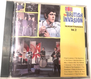 The British Invasion The History of British Rock Vol 2 CD Rhino The Yardbirds Ho - Picture 1 of 5