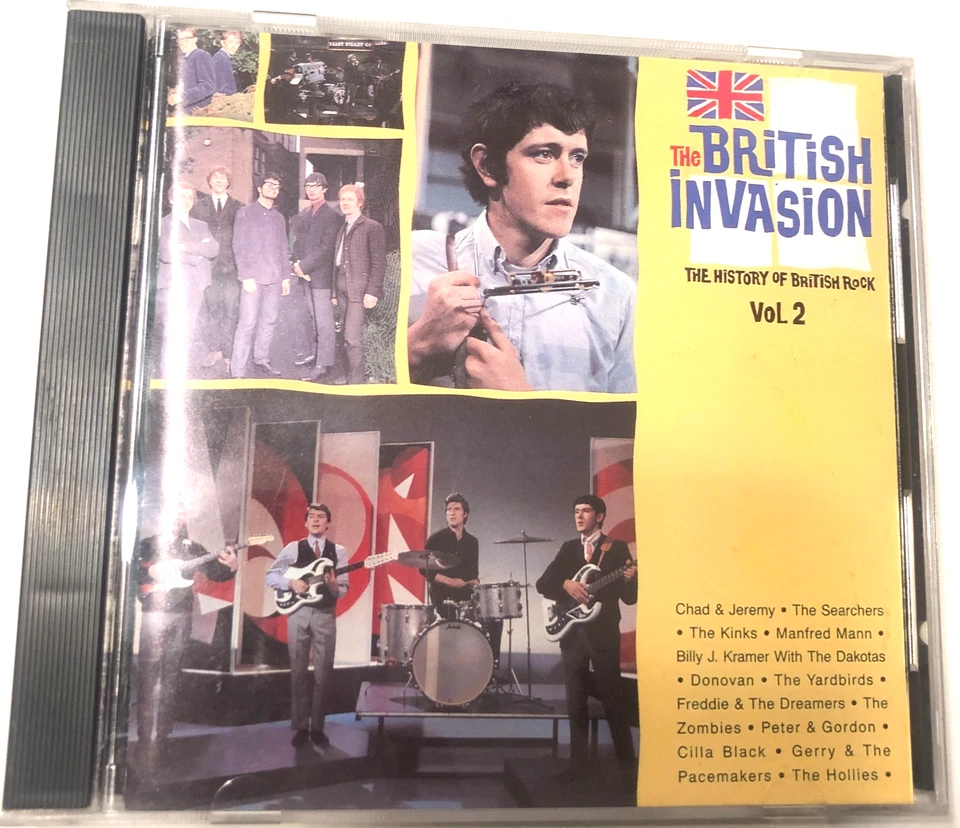 The British Invasion The History of British Rock том 2 компакт-диск Rhino The Yardbirds Ho - Изображение 1 из 4