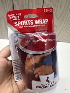 Mueller Sports Care Wrap 6.0 Yds New Black - Picture 1 of 4