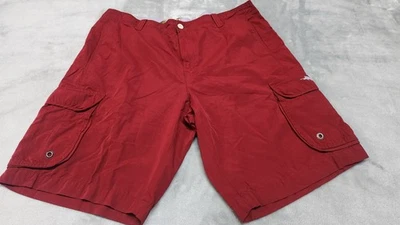 Pantalones cortos Tommy Bahama para hombre talla 36 rojo mezcla de algodón Foto 1 de 4