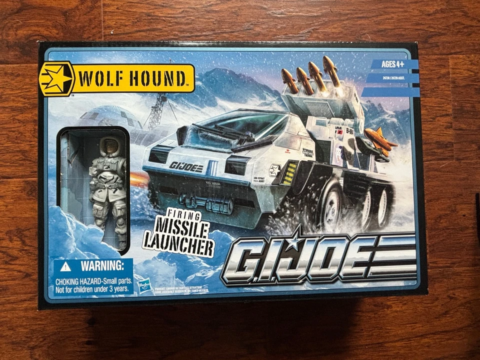 GI Joe 3,75” Pursuit of Cobra Wolf Hound con Whiteout sellado Foto 1 de 2