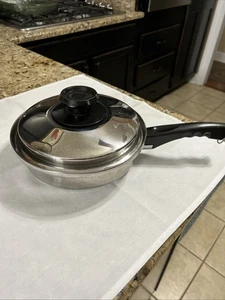 Lustre Craft Cookware Multi-Core 5 Ply Stainless 1.5 QT Sauce Pan Pot & Lid USA - Picture 1 of 8