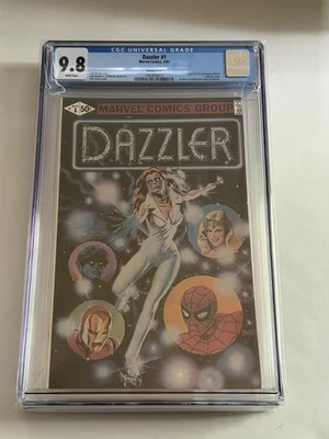 Dazzler (1981) #1 CGC 9.8 近乎完好/完好 — 第 1/2 张图片