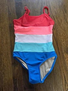 Old Navy One-piece Multicolored Girls Swim. Size Medium - Picture 1 of 6