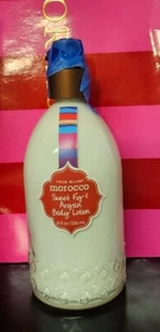 NEU Bath & Body Works Marokko süße Figur & Argan 8 Unzen Lotion echt blau Spa SELTEN - Bild 1 von 1