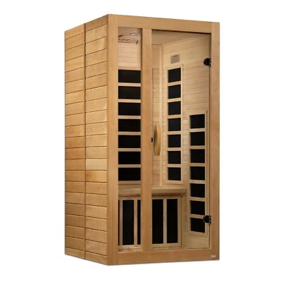 DYNAMIC SAUNAS Dynamic 1-2 Person Far Infrared Sauna Gracia 7 Carbon Heating Panels Low EMF