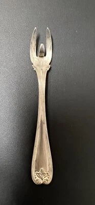 1 Vintage Tiffany & Co. Sterling Silver Colonial Style Lemon Fork 4 1/8" - image 1 of 4