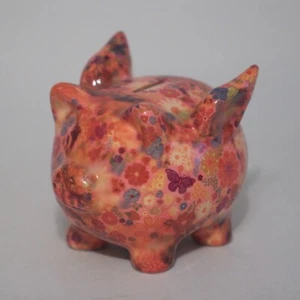 fliegendes Sparschwein geflügelt Spardose Porzellan evtl. Pomme pidou ? Pig - Bild 1 von 10