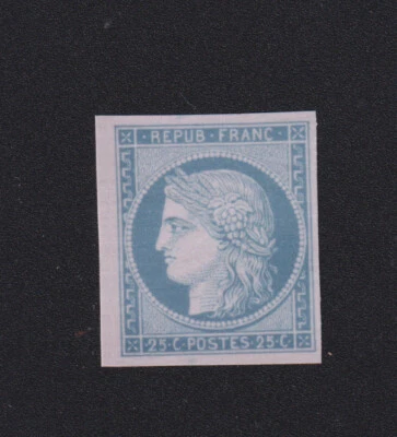 Timbre France avant 1900 classique N° 4, 25 c Cérès neuf sans gomme 250904 ❤️❤️ - Photo 1/3