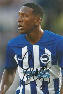 BRIGHTON: PERVIS ESTUPINAN SIGNED 6x4 ACTION PHOTO+COA - Picture 1 of 1