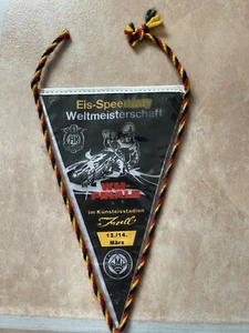 Wimpel Eisspeedway Inzell WM Finale 80er Jahre? Speedway - Bild 1 von 1