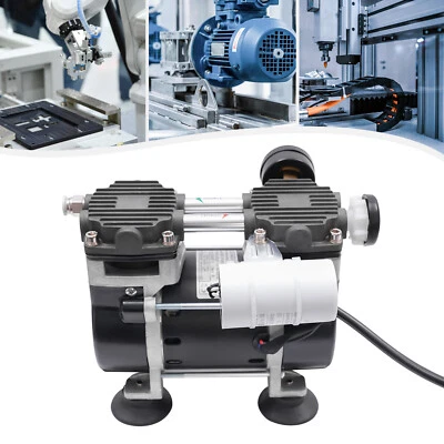 Bomba de vacío 110 Volf 60Hz bomba de vacío sin aceite bomba de vacío industrial 150 vatios Foto 1 de 4