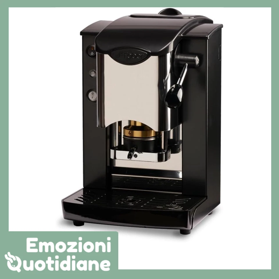 Faber Slot Inox | Macchina caffè a cialde Ese 44mm con pressacialda Ottone - Immagine 1 di 1