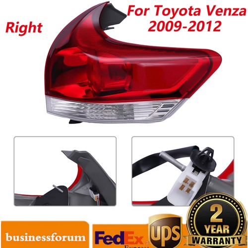 Red Lens Tail Light Rear Lamp For Toyota Venza 20092012 Right