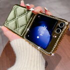 Phone Case Folding For Samsung Galaxy Z Flip5 Flip4 Flip3 Shockproof Slim Cover