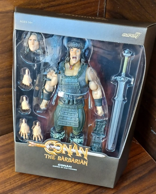 Super7 Ultimates Conan The Barbarian Battle of the Mounds - Conan Action Figure
