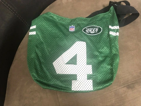 New Brett Favre New York Jets Women Team Jersey Purse NFL by Little Earth Cover