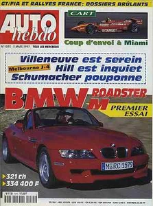 AUTO HEBDO Nr.1075 05.03.1997 INDYCAR MIAMI BMW M ROADSTER XANTIA V6 ACTIVA  - Bild 1 von 1