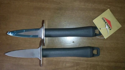 2 Cuchillos Paderno Ostras Mariscos Almeja Mariscos con Protector Foto 1 de 4