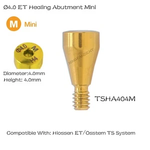 Mini pilar de curación dental compatible con la altura de 4,0 mm Hiossen ET Osstem TS Ø4,0 mm - Imagen 1 de 7