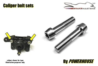 Suzuki SV650 S 1999 rear brake caliper joint half bolts stainless tapered X Foto 1 de 4