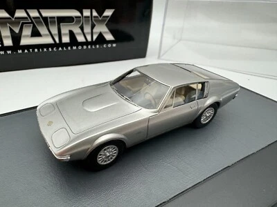 Opel Diplomat Frua CD 5.4 cupé 1970 plateado #165 Matrix 1/43 Foto 1 de 4