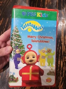 Teletubbies - Merry Christmas, Teletubbies VHS (1999 2-Tape Set) Clamshell Works - Picture 1 of 5