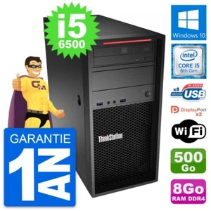 PC tour LENOVO P320 MT Intel Core i5-6500 RAM 8Go Scheibe 500Go Windows 10 Wifi - Bild 1 von 7