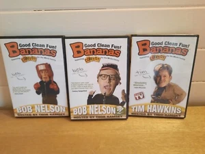 Bananas Bob Nelson Good Clean Fun Comedy X 3 Dvds lot - Picture 1 of 5