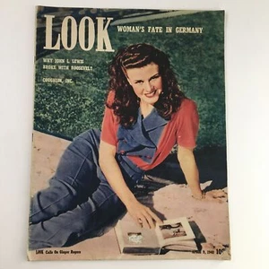 Look Magazine April 9 1940 Ginger Rogers & Woman's Fate in Germany, No Label - Picture 1 of 3