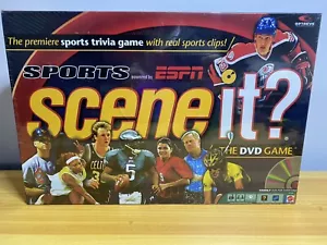 ¿NUEVO Scene it? Juego de mesa ESPN Sports THE DVD - sellado de fábrica - Imagen 1 de 4