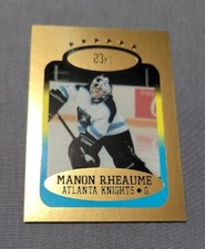 1993 Bleachers 23K Manon Rheaume #2 Manon Rheaume/Atlanta Knights
