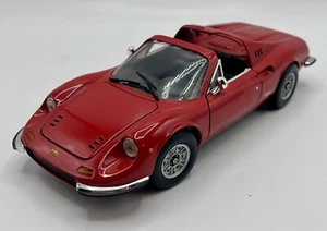 FERRARI Dino 246 GTS au 1:18° - HOT WHEELS MATTEL 54601 - 1998 - TBE - Foto 1 di 9