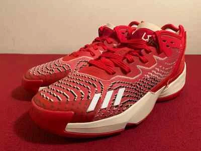 Adidas Nebraska Cornhuskers D.O.N Mitchell PE Team Emitido GZ9738 Tamanho 8.5 NOVO - Imagem 1 de 4