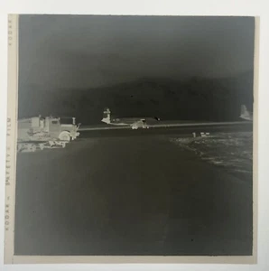 PH3 Avión Militar Avión Avión Escena Vintage Instantánea Foto Negativo - Imagen 1 de 2