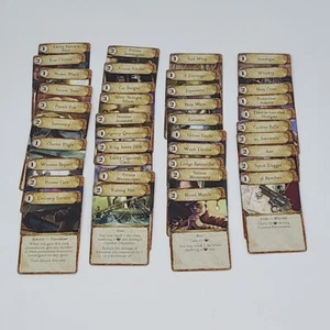 Eldritch Horror Brettspiel Ersatzteil 40 Teile Asset Karten - Bild 1 von 22