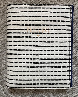 Fossil RFID Passport Wallet Style SL7003080 in Black Stripe Foto 1 de 4