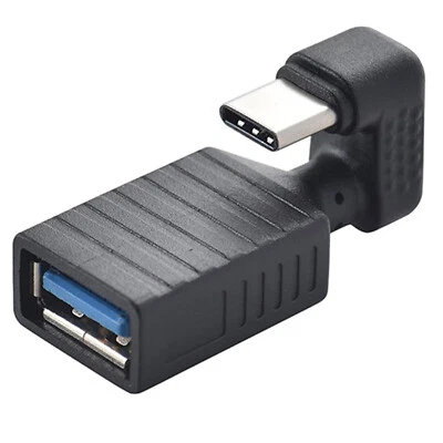 USB 3.1 Type C Male to USB 3.0 A Female OTG Adapter U Shape Laptop Tablet Phone - Image 1 of 4