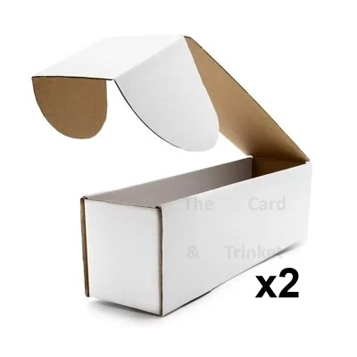 2x LPG 200ct Toploader Trading Card Storage Box Case Cardboard 200 Count - Image 1 of 4