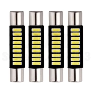 4x 29mm LED Vanity Mirror Light 6000K White Sun Visor Bulb 6641 6614F for Dodge - Picture 1 of 10