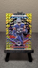 Derrick Henry 2023 Mosaic Yellow Reactive National Pride Prizm #262 TEN Titans
