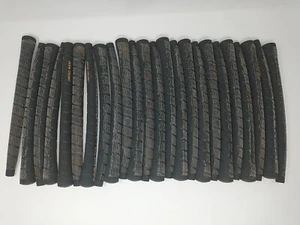 24 NOS Vintage Kelmac Unified Wrap Golf Grips Half Cord Black White .58 Standard - Picture 1 of 14
