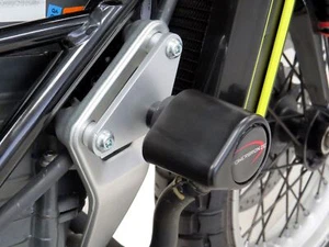 Husqvarna Svartpilen 125 21-2022 nero protezione antiurto ad alto impatto tramite alimentazione - Foto 1 di 9