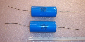 QTY (1) 500uf 150V INDUSTRIAL GRADE LONG LIFE AXIAL ELECTROLYTIC WBR500-150 CDE - Picture 1 of 3