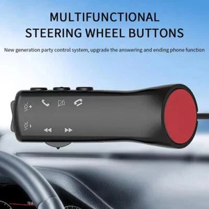Car Steering Wheel Stalk Button Radio DVD GPS Remote Universal Control K0K9 - Picture 1 of 13