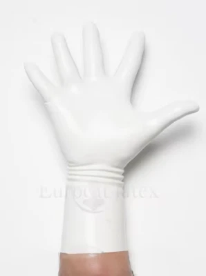 SEDUCTIVE SILHOUETTES Latex Rubber Sexy Short Gloves Unisex Seamless Fetish Wear One-Time Molding XL