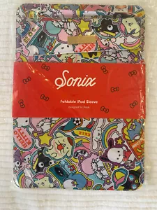 Sonix Foldable Ipad Sleeve Hello Kitty® and Friends Kuromi My Melody Sanrio NEW - Picture 1 of 4