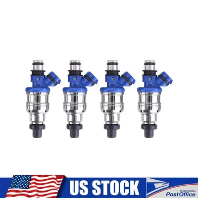 4Pcs Fuel Injectors 195500-1970 For Denso MAZDA MX-3 MIATA 626 1.6L 1990-1993 US - Image 1 of 4