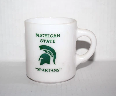Taza de té de café vintage Michigan State Spartans Foto 1 de 2